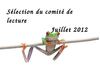 Sélection du club de lecture, juillet 2012