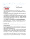 MarketReportsOnline.com - Rail Transport Market in India 2012