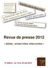 Revue de presse - Festival des Arts 2012