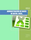 Administración de bases de datos en Excell