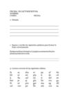 PRUEBA DE LECTOESCRITURA y MATEMÁTICAS 1º pri.