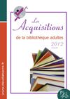 Nouveautés section adulte juin 2012