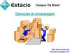 Operações de Armazenagem - Paulo Roberto Ambrosio Rodrigues