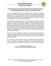 Comunicado de Prensa: Se admite demanda contra omisión del Presidente de la República de elegir a los comisionados...