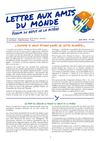 "Comme si nosu étions rayés de la carte" Lettre aux amis du monde N°80 juin 2012