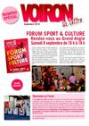 Lettre de Voiron speciale Forum sport et culture (1,7 Mo)