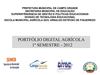 Portifólio Escola Agricola