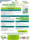 Lessive liquide écologique Biojest Pro bidon 5L - fiche technique