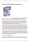 A Review Of The Fat Burning Furnace Guide