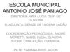 Atividades do 1º Semestre Escola Municipal Antonio José Paniago