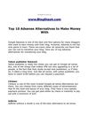 Best 10 Adsense Alternatives