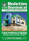Boletim Informativo #1.201 - 08 de Julho de 2012