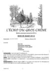 L'écho du gros chêne - mars 2012