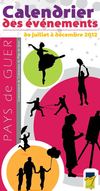 Calendrier des événements - Juillet à décembre 2012