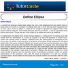 Define Ellipse 