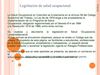 legislación de la salud ocupacional en Colombia.