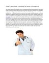 Guide To Mens Health - Uncovering The Secrets To A Longer Life