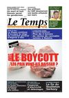 Le Temps d'Algérie Editions du Dimanche 15 Juillet 2012