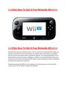 Nintendo Wii U's Brand new Miiverse System - Get The Latest Version Of Nintendo Wii U Right now And Enjoy Using...