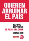 Manifiesto para la manifestación del próximo 19 de Julio
