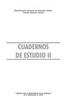Cuaderno estudios 2 Matemática.