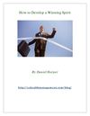 How to Develop a Winning Spirit