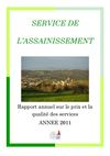 Rapport annuel assainissement 2011