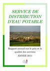 Rapport annuel eau 2011