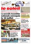 Edition du 20 juillet 2012