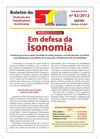 Boletim STU 42/2012 - 24 de Julho