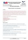 Padrão resposta VII OAB - Constitucional