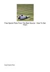 Free-Sports-Picks-From-The-Best-Source---How-To-Ge24