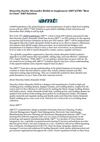 Sincerity/Justin Alexander Bridal to Implement AMT's(TM) "Best in Class" ERP Solution 