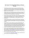 Key Factors To Consider When Buying An Espresso Machine