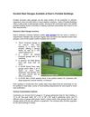 Durable Steel Garages Available at Keen’s Portable Buildings