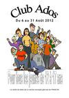 Présentation du mois d'août au Club Ados