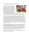Bet on College Football - Learn the Basic Tips