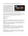 NFL Football Betting Preseason Betting Guide - Part 2