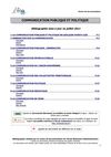 Bibliographie sur la communication publique et politique (mai 2010)