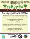 Cottonwood Creek Community Garden Work Day