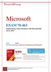 Download Free 70-463 Exam Questions & Answers | Free Demo