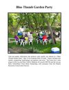 Blue Thumb Garden Party - Lac qui Parle Soil and Water Conservation District 