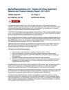 MarketReportsOnline.com - Global and China Superhard Material and Product Industry Report, 2011-2012