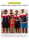 Les Jeunes du TCBF rencontrent l'équipe de FRANCE "GALEA 2012" !
