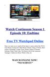 Watch Continuum 1x10 Season 1 Episode 10 s01e10 Endtime