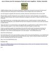 2012 a boom year for emergency food and water suppliers - Sydney Australia 
