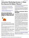 Start Using An Attraction Marketing System For An Effective Multilevel Marketing Enterprise 