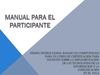 Manual del participante