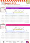 SNCF Transilien Ligne K - Horaires du WE 11-12/08 et semaine 13/08 au 17/08