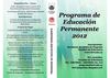 Cursos modalidad Presencial - Educación Permanente (Publicación Agosto/2012)